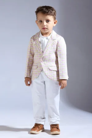 Cube Print BlNehaG-AZer with Front Pockets