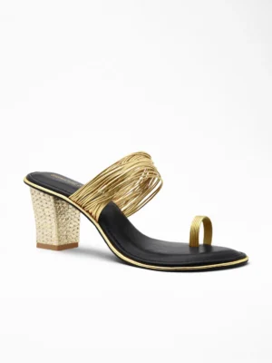 Black Block Heel Sandal - Block Heels Women & Party Heels for Women